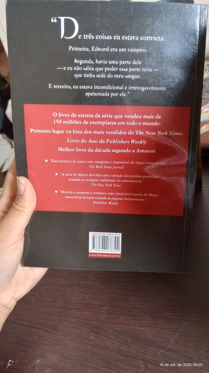 Livro 1 Crepúsculo  - Foto 3