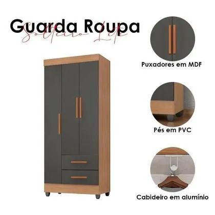Guarda Roupa 3 Portas  - Foto 3