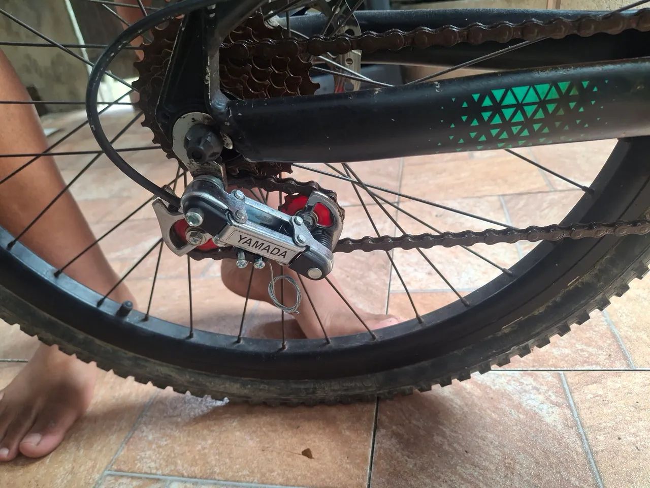 Bicicleta Gios FRX aro 26 usada - Foto 3