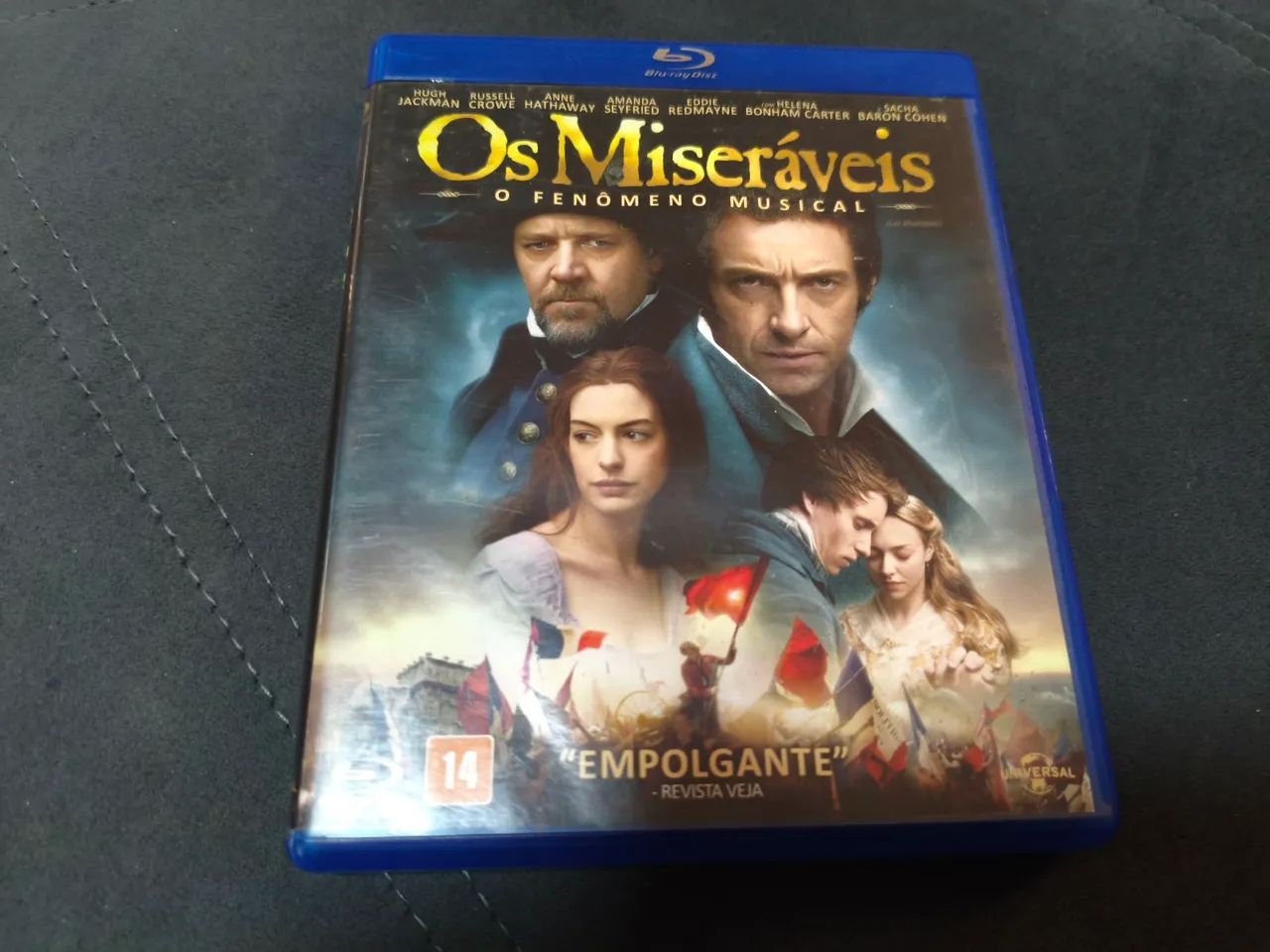 Blu-ray Os Miseráveis (2012) Original - Excelente Estado