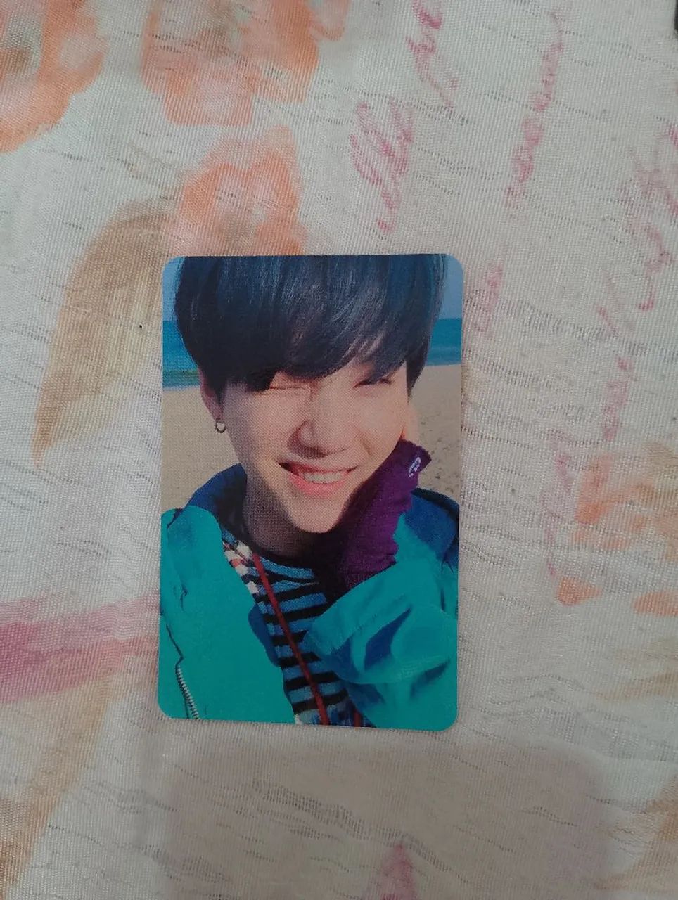 BTS YOONGI PHOTOCARD YOU NEVER WALK ALONE