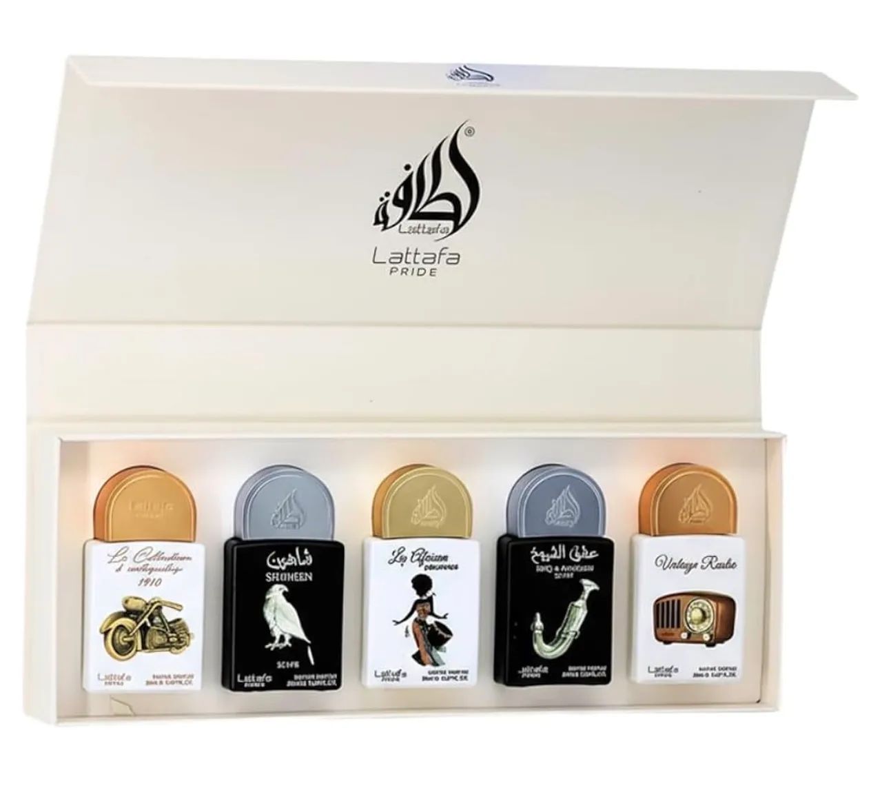 Kit Exclusivo: Conjunto de 5 miniaturas de perfumes Lattafa Pride com 20ml cada - Foto 4