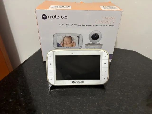 Babá eletrônica Motorola VM855 Connect + Wifi  - Foto 4