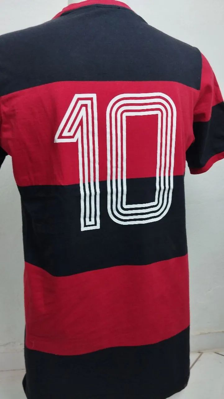 Camisa Flamengo Zico Retrô  - Foto 3