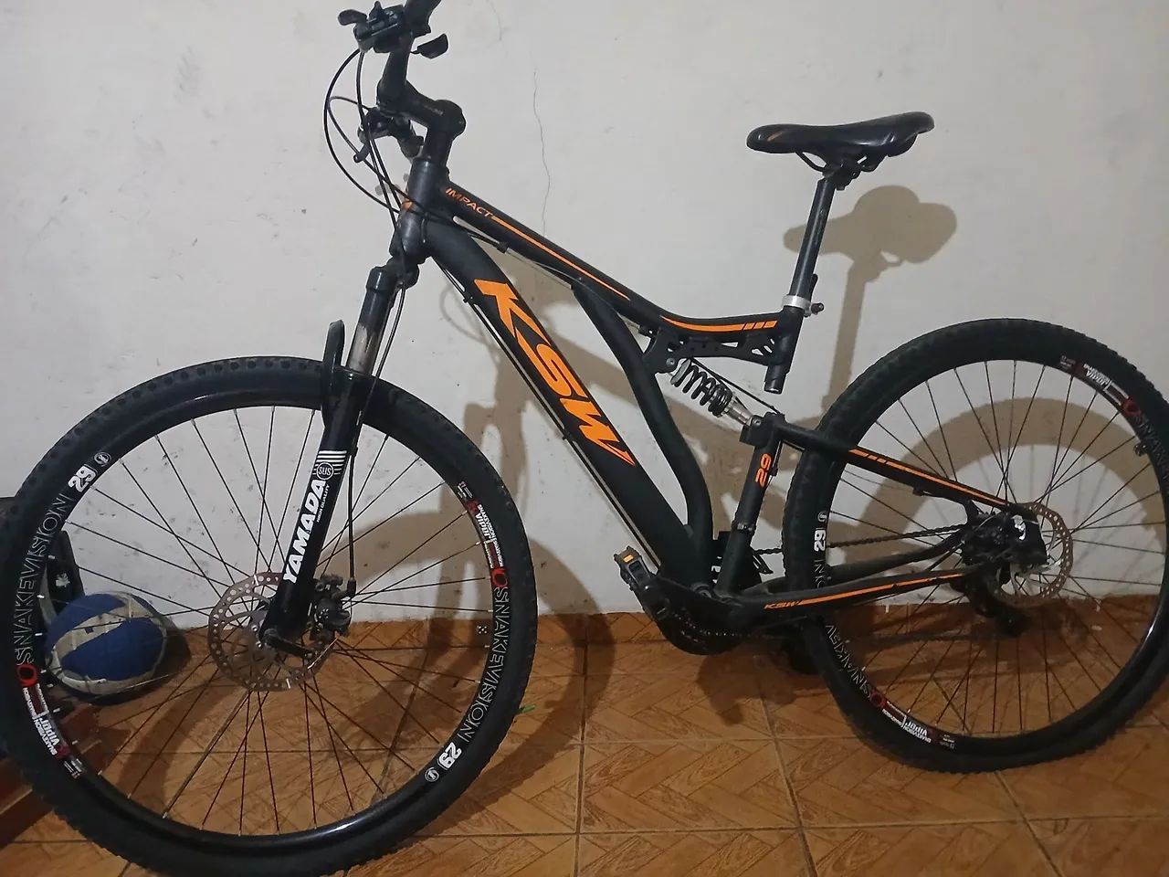 Bicicleta KSW Impact Aro 29 - Quadro 19 - Freio a Disco