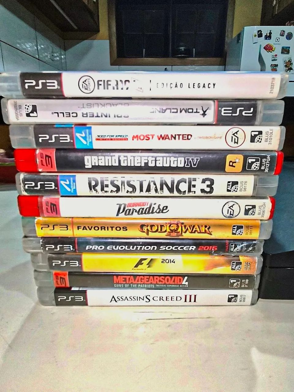 PS3 (funcionando perfeitamente)jogos e manete  - Foto 2