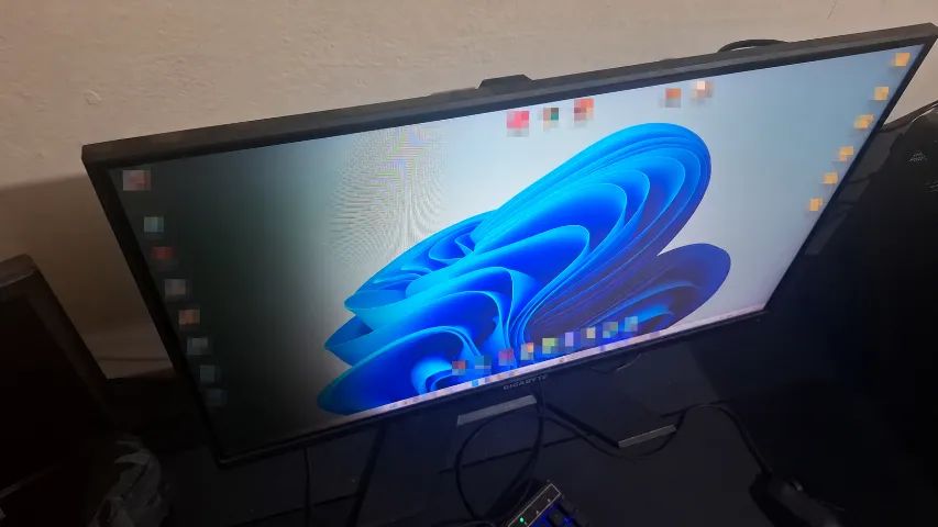 Monitor G27F 144hz  27'' FHD - Com Defeito - Foto 4