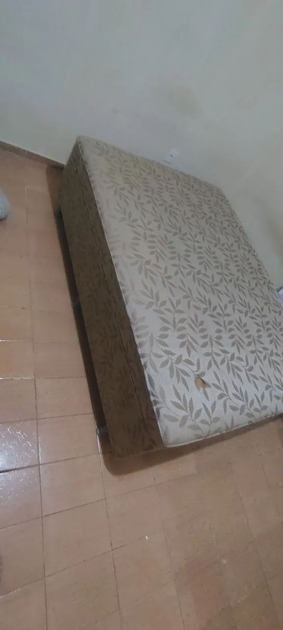 Double bed box (with two small tears)
