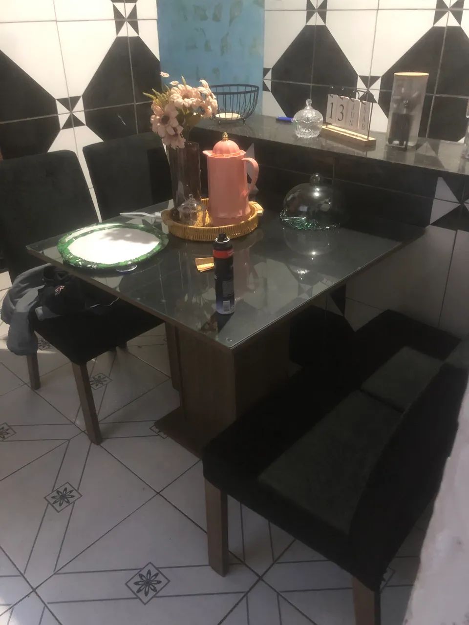 Mesa com 4 cadeiras  - Foto 4