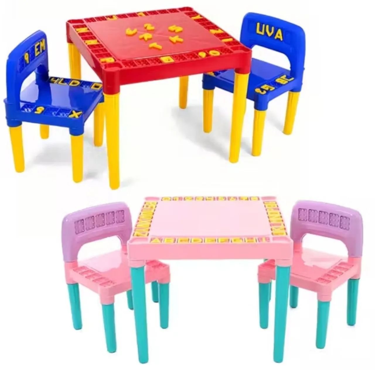 OFERTA MESA EDUCATIVA COM 2 CADEIRAS - Foto 3
