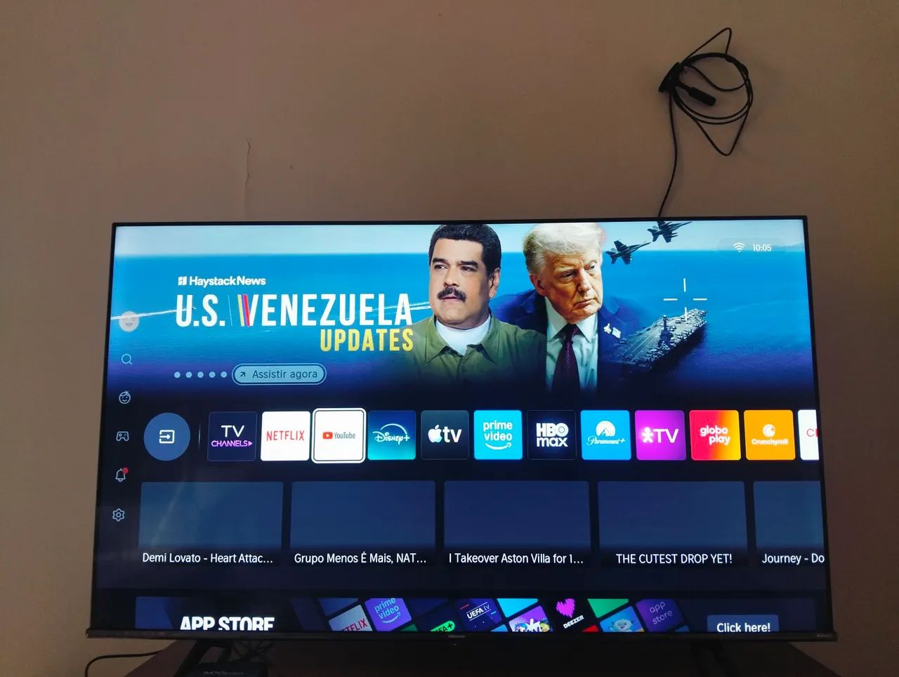 TV SMARTV 4K 60" COM COMANDO DE VOZ  - Foto 5