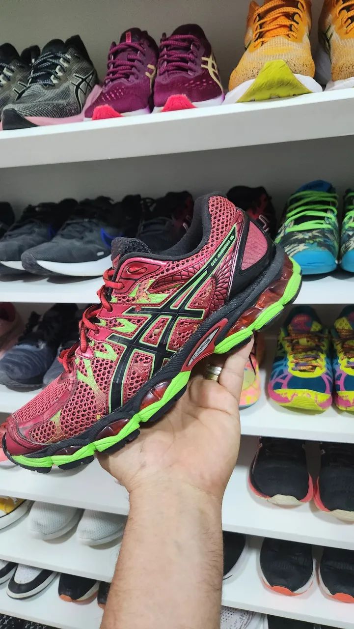Tênis ASICS Gel Nimbus 16 Original - Tamanho 41 - Muito Confortável - Caminhada 