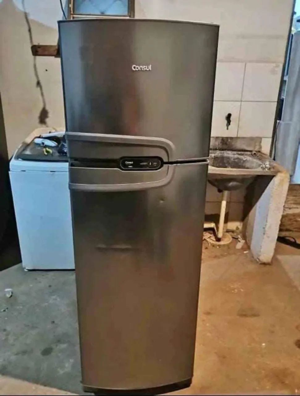 Geladeira Inox