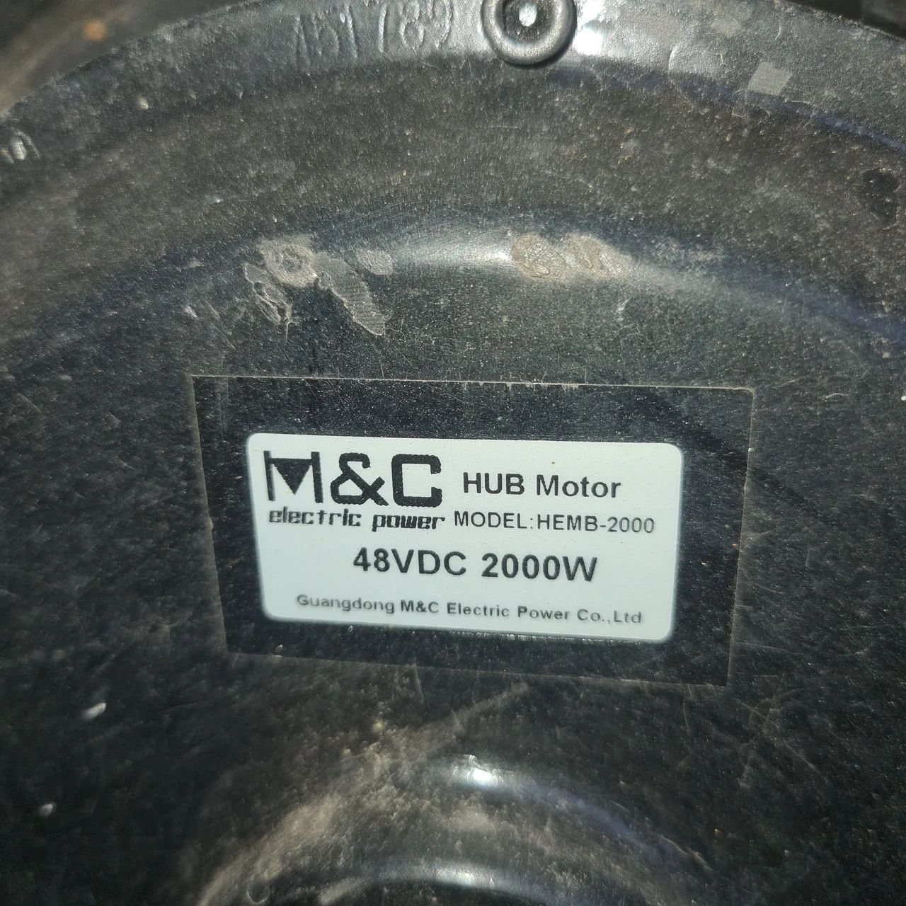 Roda com motor brushless para veículo elétrico  - Foto 5