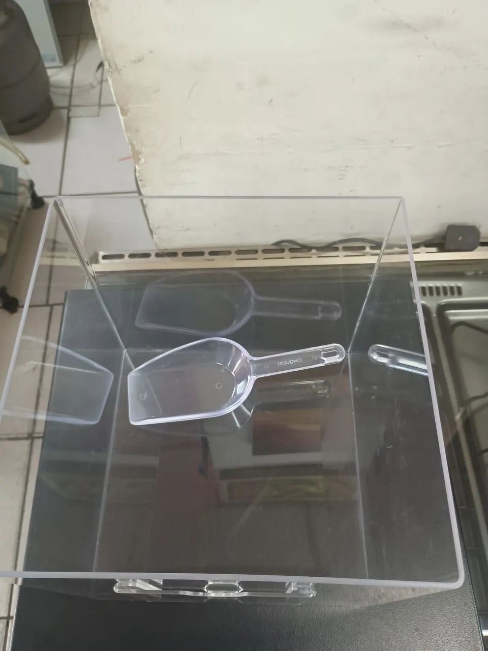 Caixa acr ílica com pazinha - Foto 2