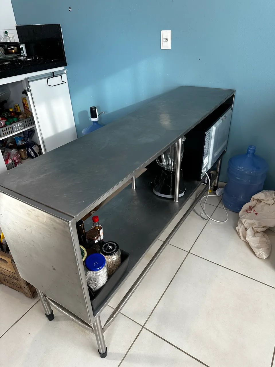 Bancada Inox cozinha industrial  - Foto 2