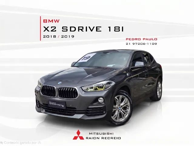 BMW X2 X2 SDRIVE 18i 1.5 ActiveFlex 136cv Aut. 2019