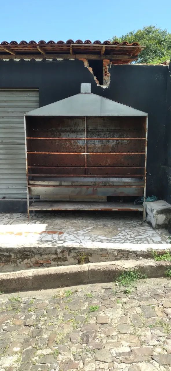 Churrasqueira para assar frango e picanha  - Foto 2