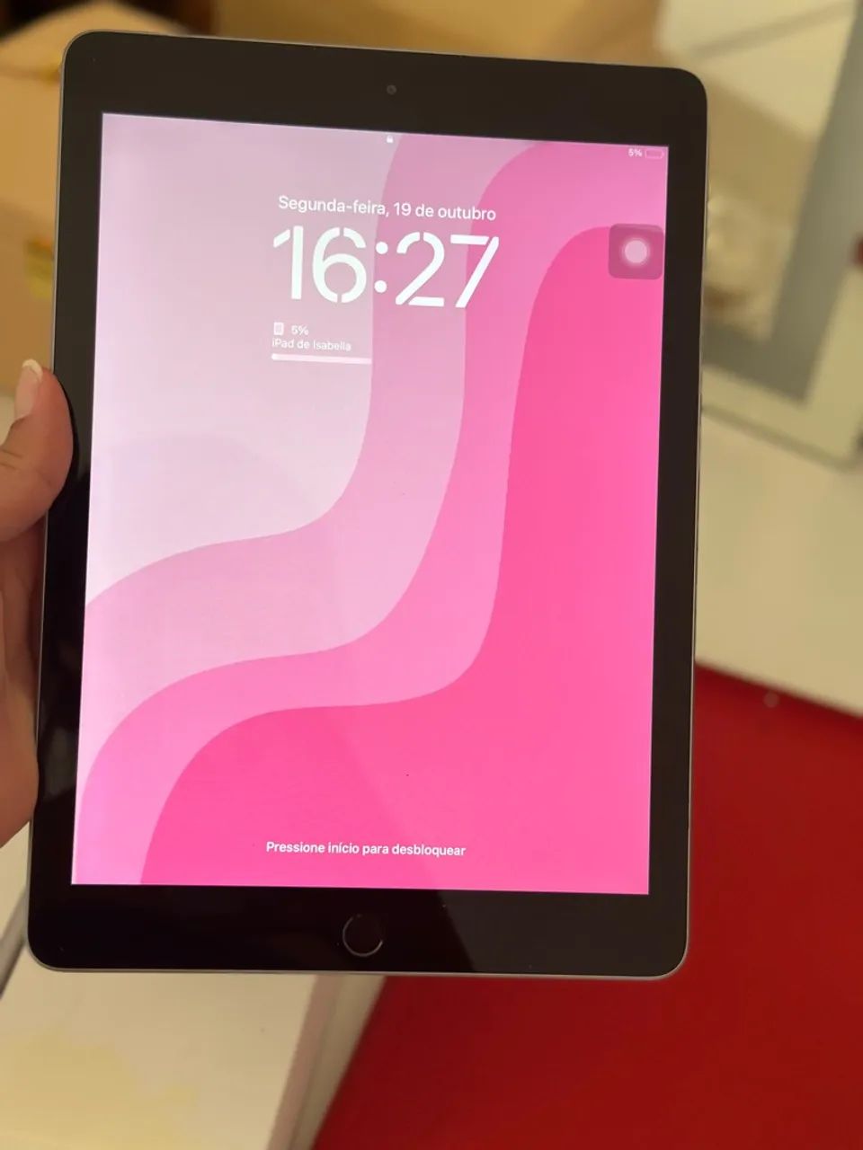 iPad 6 semi novo 