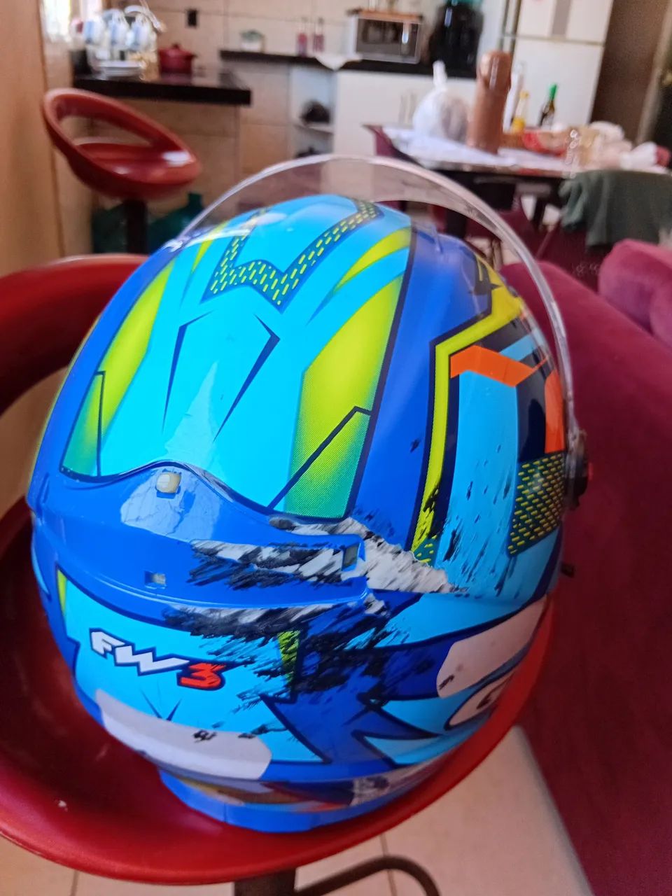 Capacete fw3 - Foto 4