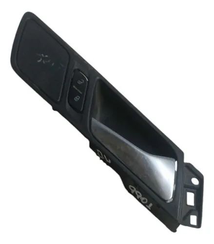 Maçaneta Interna Porta Dianteira Direita Jetta 2012 A 2015 Preto Dianteira - Foto 4
