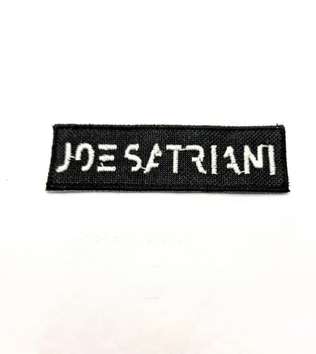 Patch Tecido Bordado Joe Satriani Rock