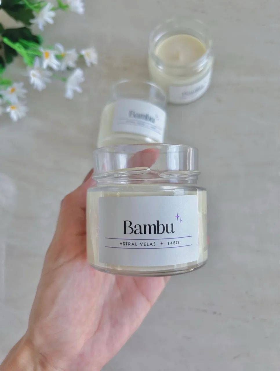 Vela aromática - Bambu  - Foto 2