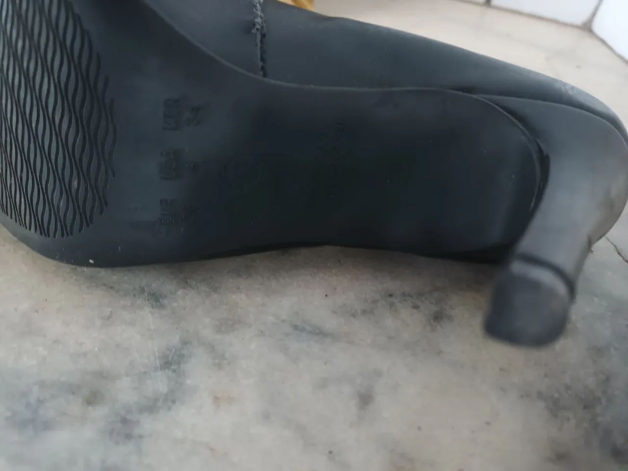 Scarpin preto Constance 33 - Foto 3