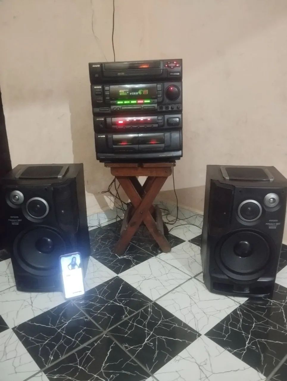 System Aiwa bluetooth muito potente  - Foto 2
