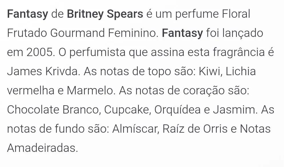 Perfume Fantasy Edp 100ml Original - Foto 3
