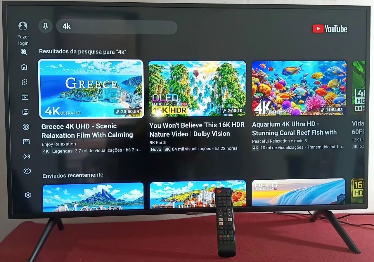 Tv smart Samsung 4k 43 polegadas - Foto 3