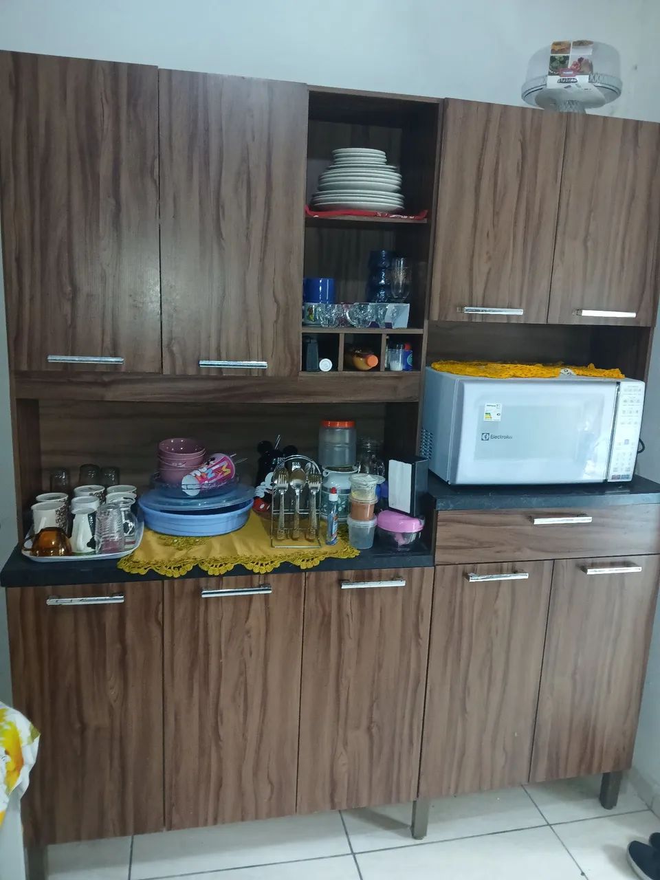 Armário de cozinha usado 
