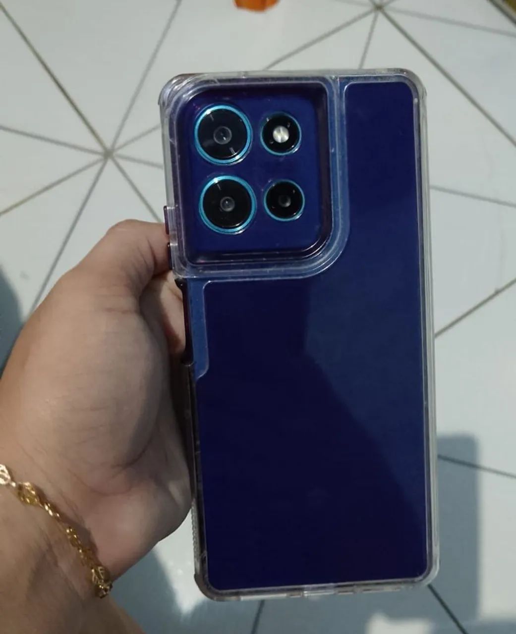 Troco moto g75 por iphone xr,11,12 - Foto 5