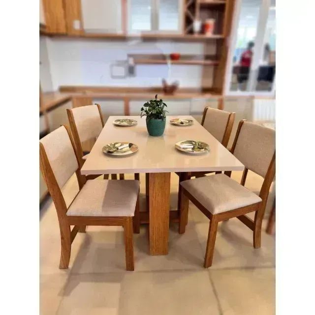 Mesa Magic 1,20m com 4 Cadeiras   Produto Novo!  Pronta Entrega! - Foto 2