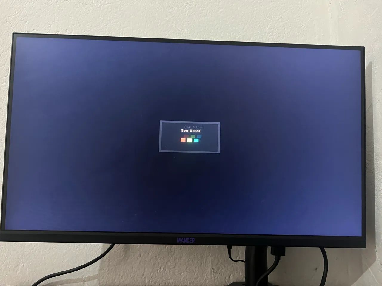 MONITOR MANCER 100Hz com caixa  - Foto 4
