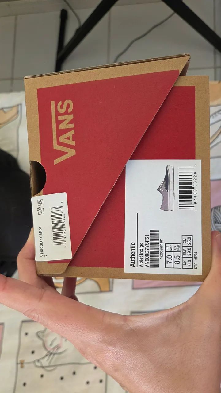 Vans Authentic n° 38 na caixa - Foto 4