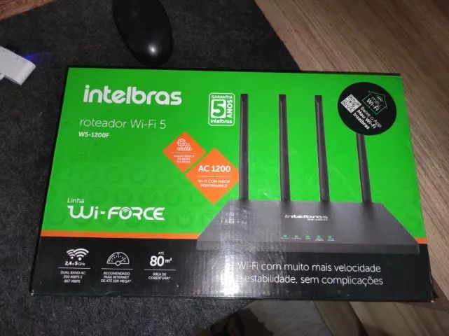 roteador intelbras w5-1200f
