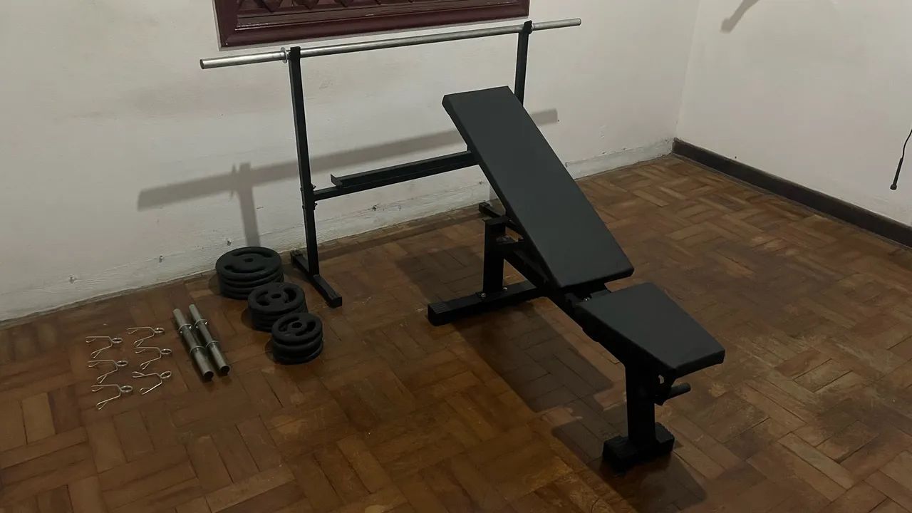 Kit Academia em Casa