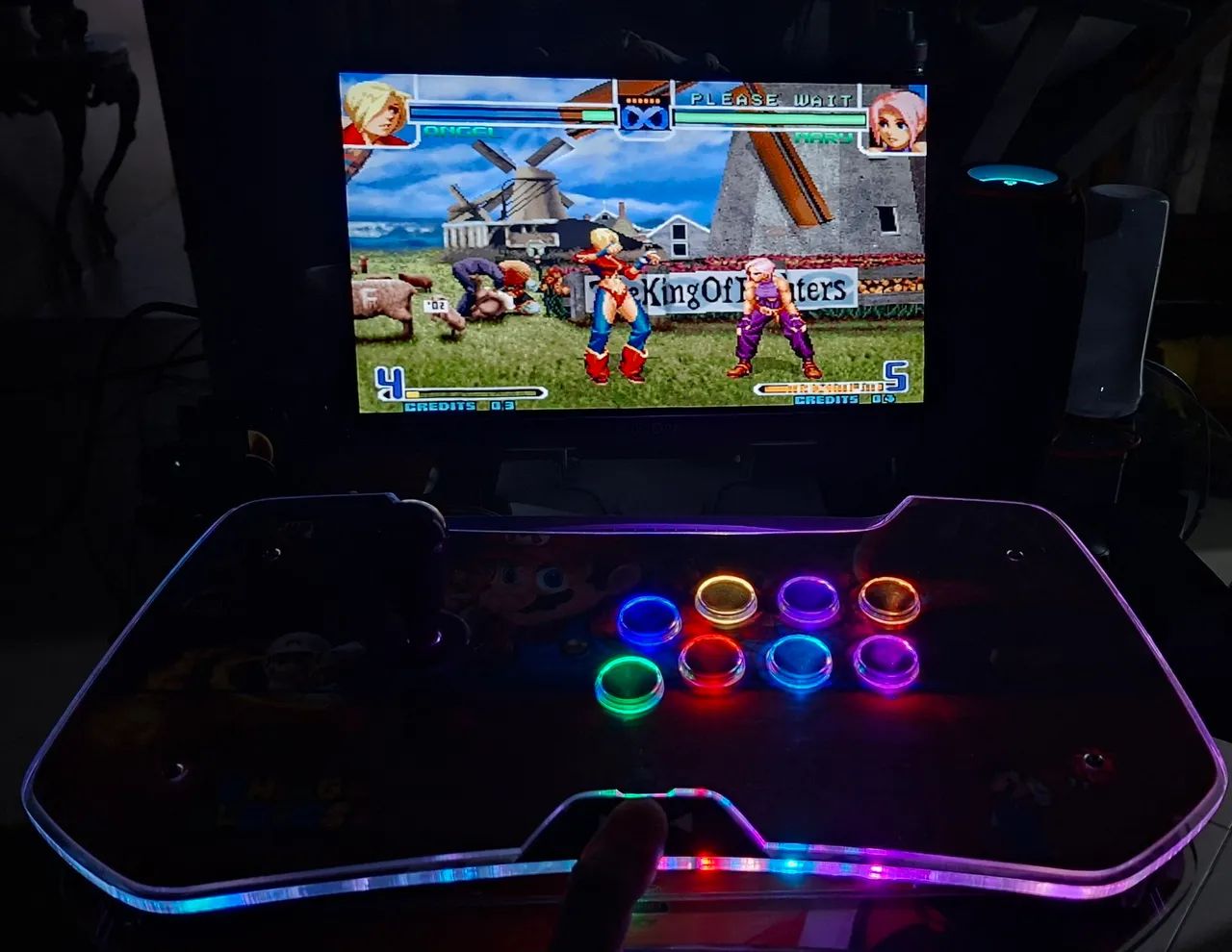 Controle Arcade Stick Fliperama 2nd impact