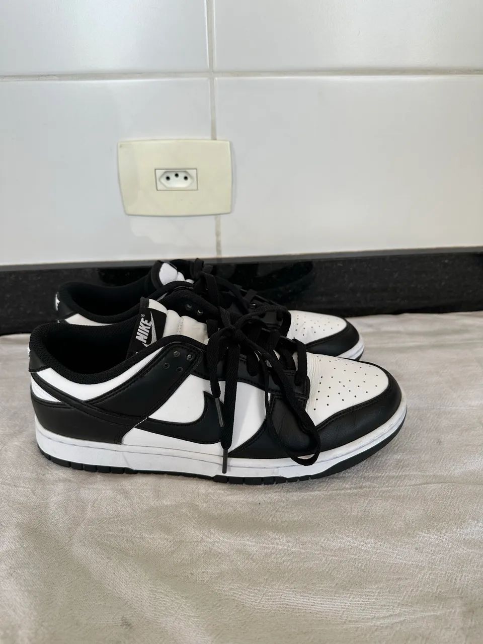 Nike Dunk Low Retro Black White - Foto 3