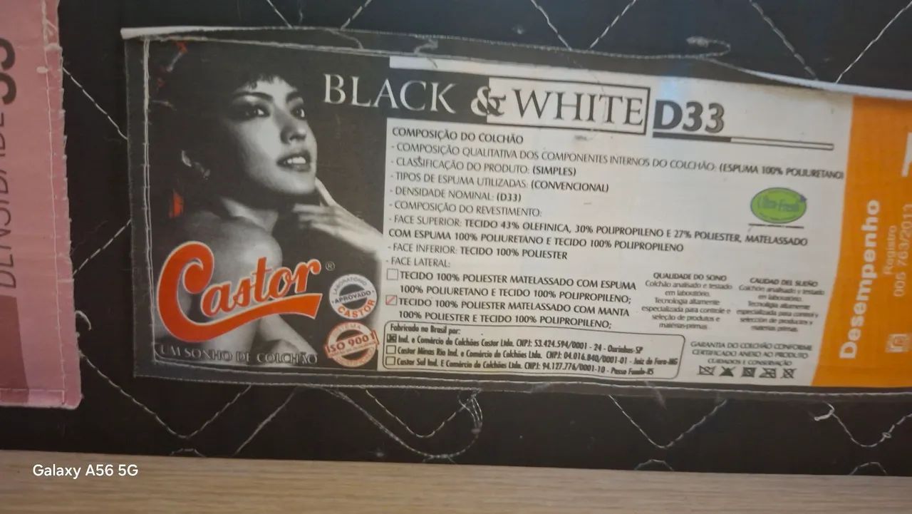 Colchão castor e cama fixa - Foto 3