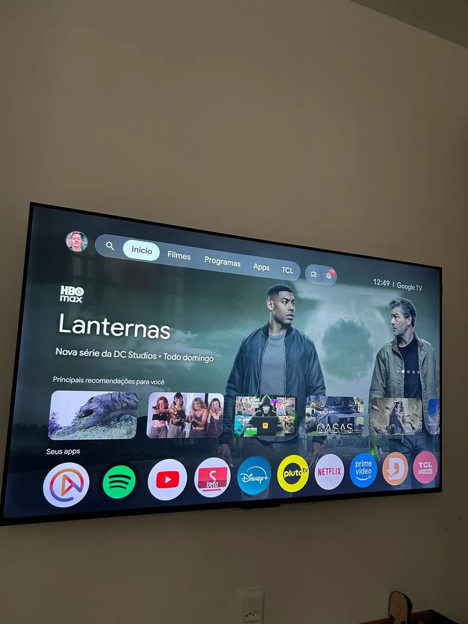 SmartTV TCL 55 3 meses de uso NOVA - Foto 2