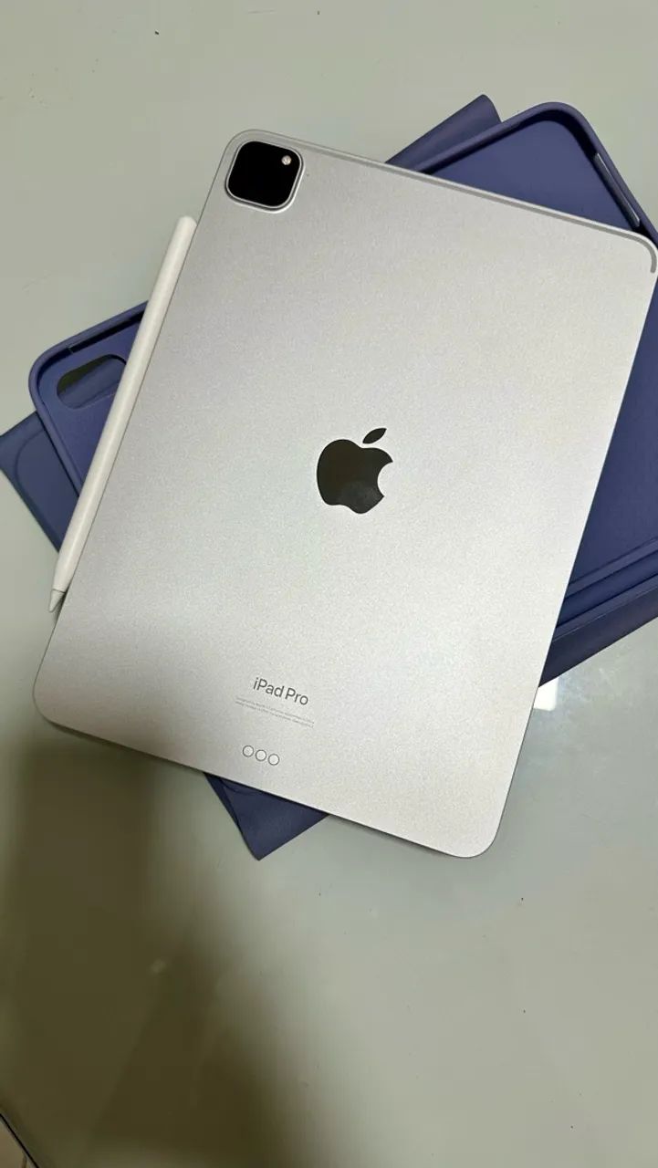 iPad Pro 11pol 4ª geração + Apple Pencil original 