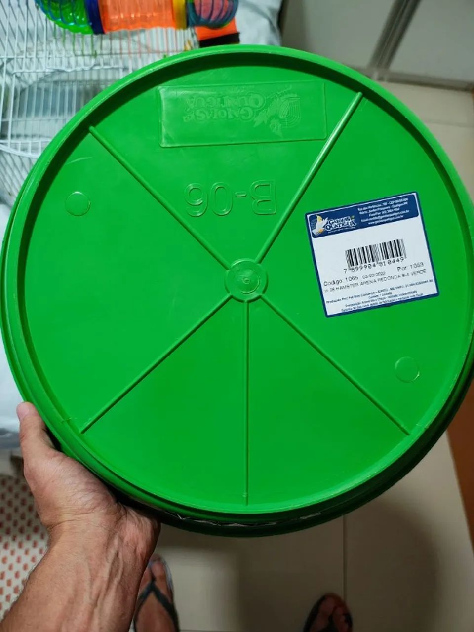 Gaiola Arena Redonda para Hamster - Nova - Foto 2