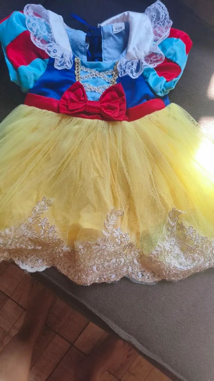Vestido de branca de neve 1 ano - Foto 2