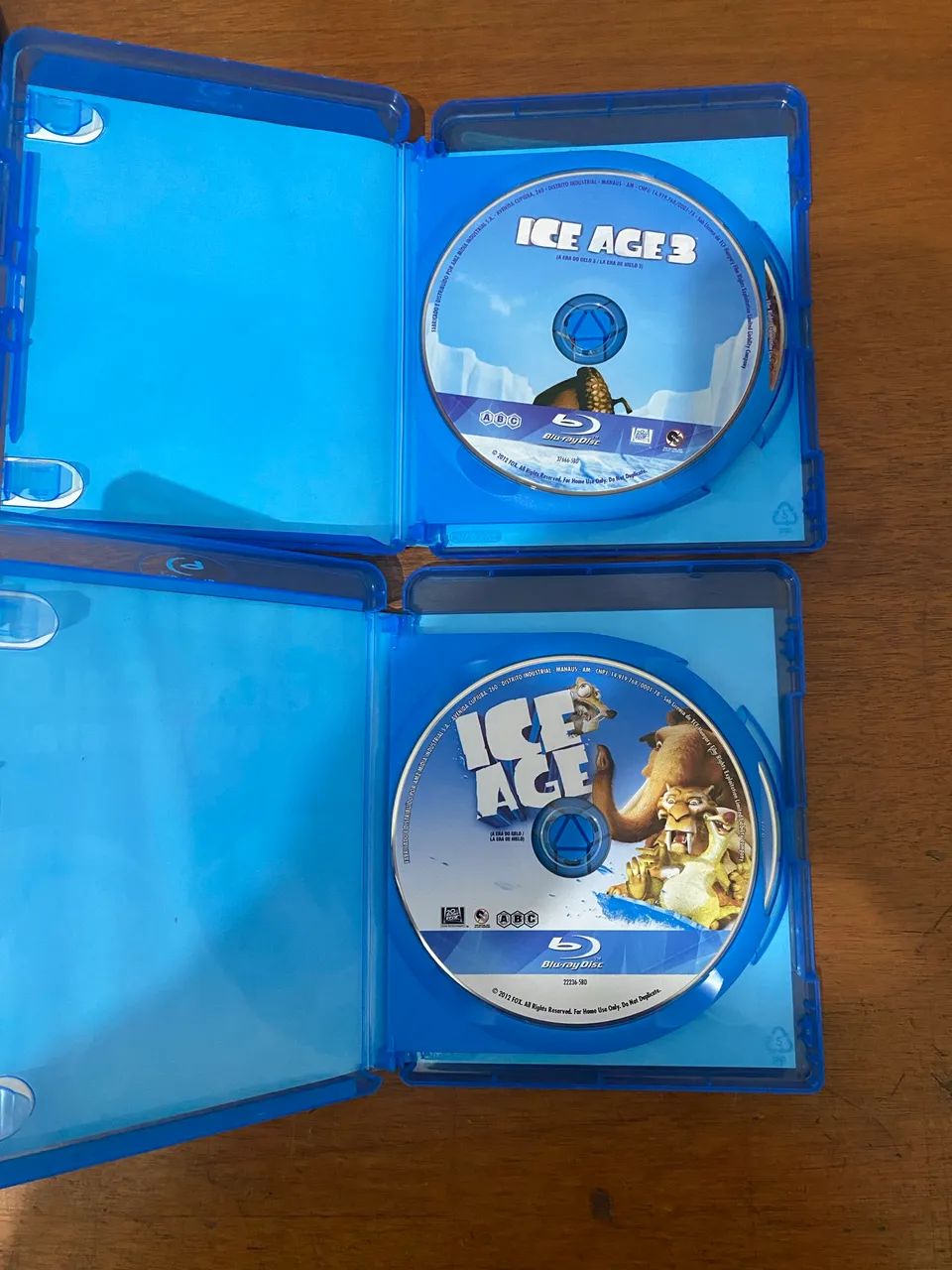 Blu-ray Quadrilogia A Era do Gelo 1 e 2 - Hobbies e coleções