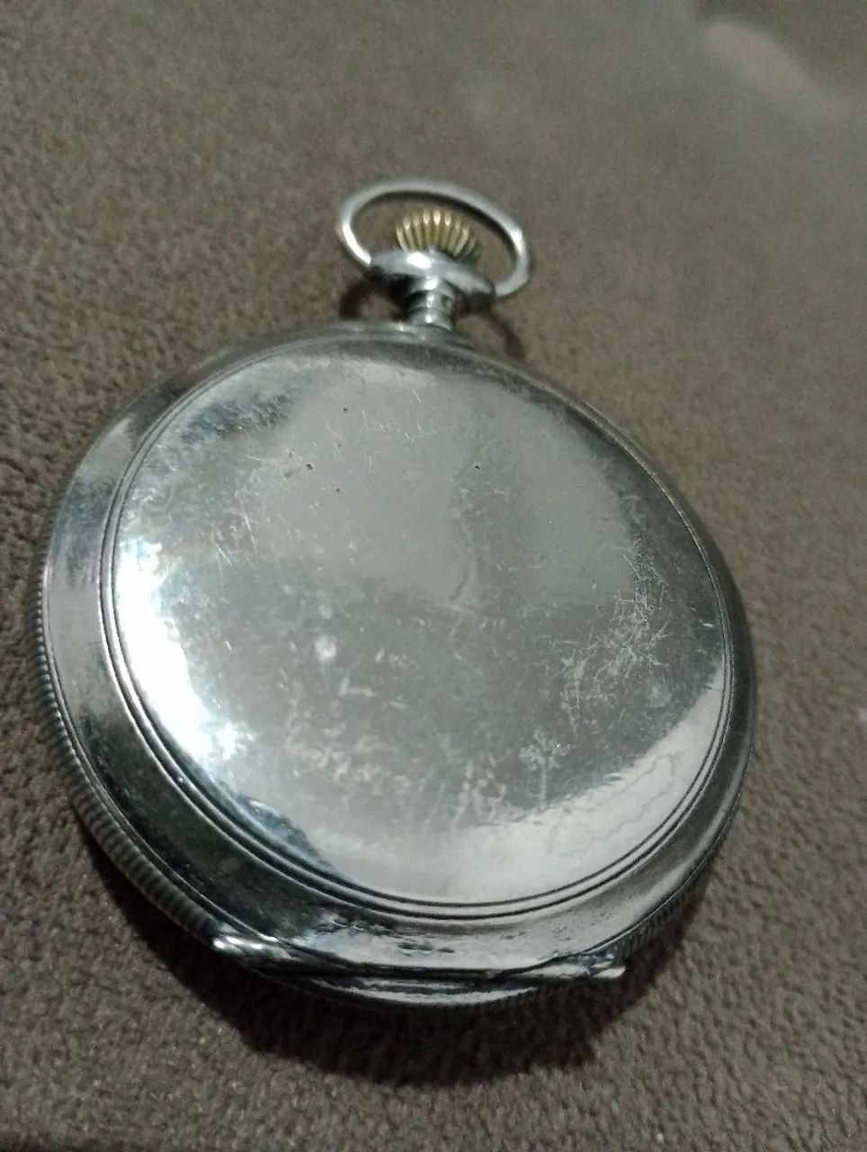 Relógio antigo Raro de bolso Matheus de Paula.  - Foto 4