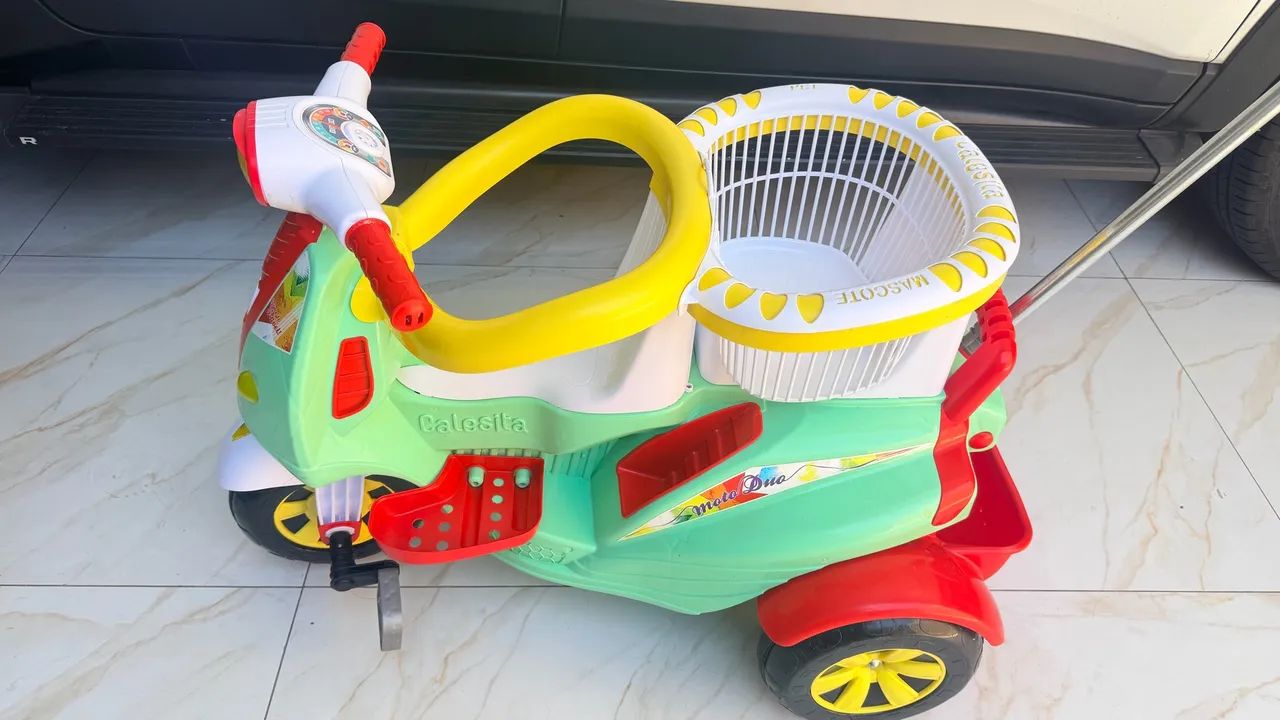 Carrinho de gêmeos (ou bebê + pet) calesita