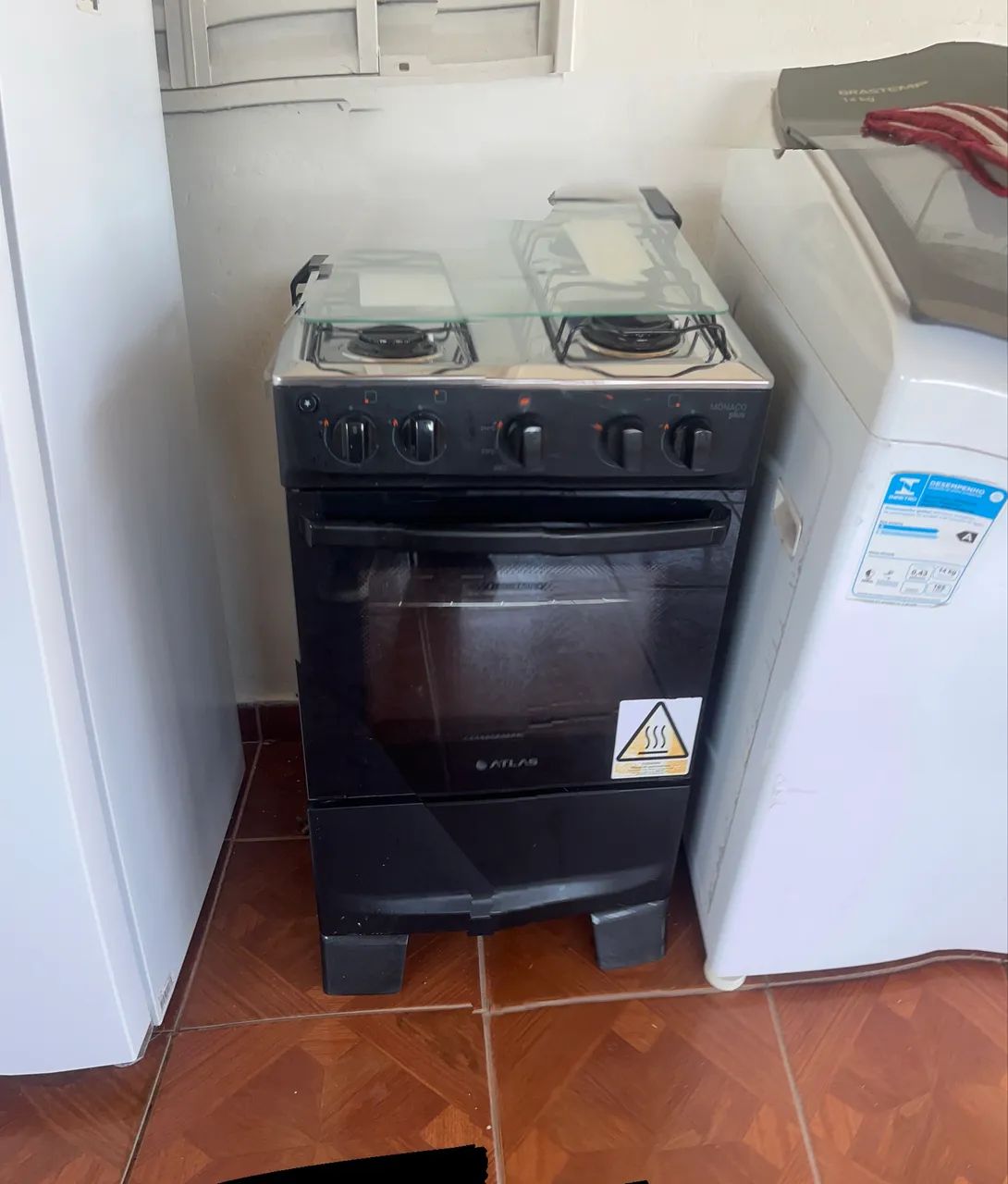 Fogão 4 bocas bom estado - Foto 4