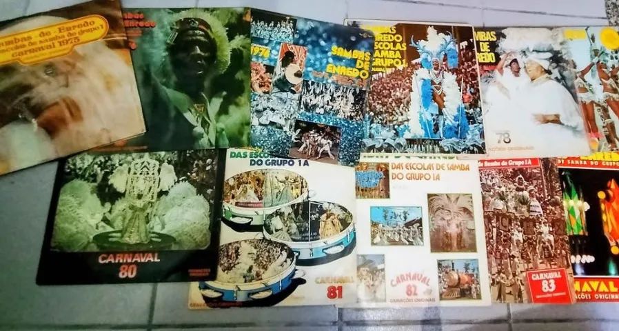 Doação de 20 a 30 Discos de Vinil de Samba Enredo - Foto 2